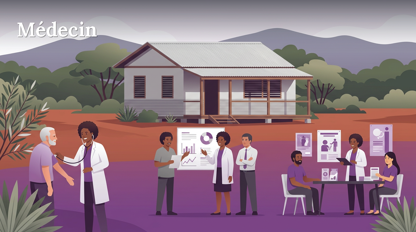 Illustration du poste : Médecin à l'UPASS de La Foa