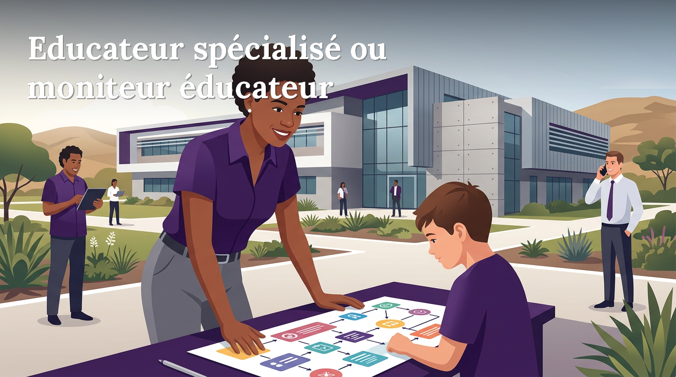 Illustration du poste : Educateur spécialisé ou moniteur éducateur à la maison de l'enfance de Dumbéa su mer