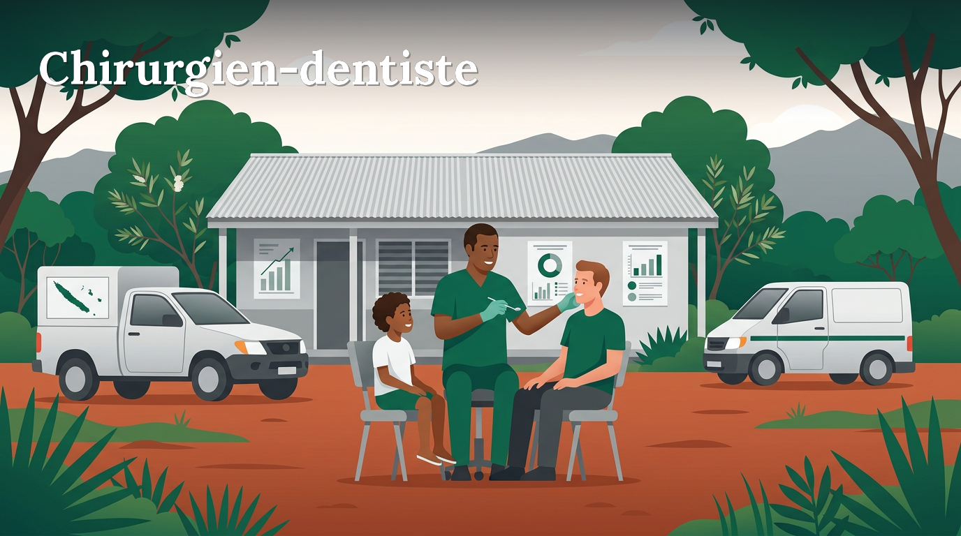 Illustration du poste : Chirurgien-dentiste à Ponérihouen