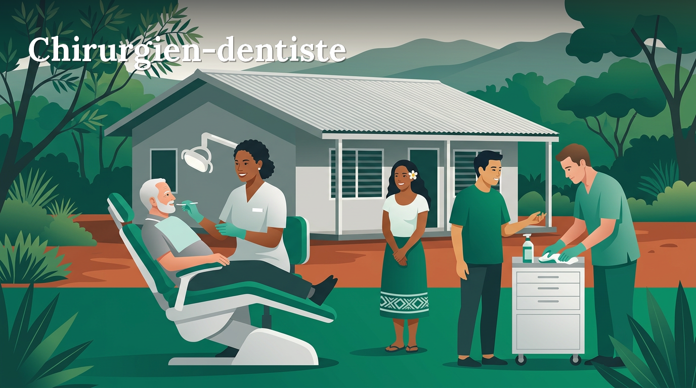 Illustration du poste : Chirurgien-dentiste à Touho