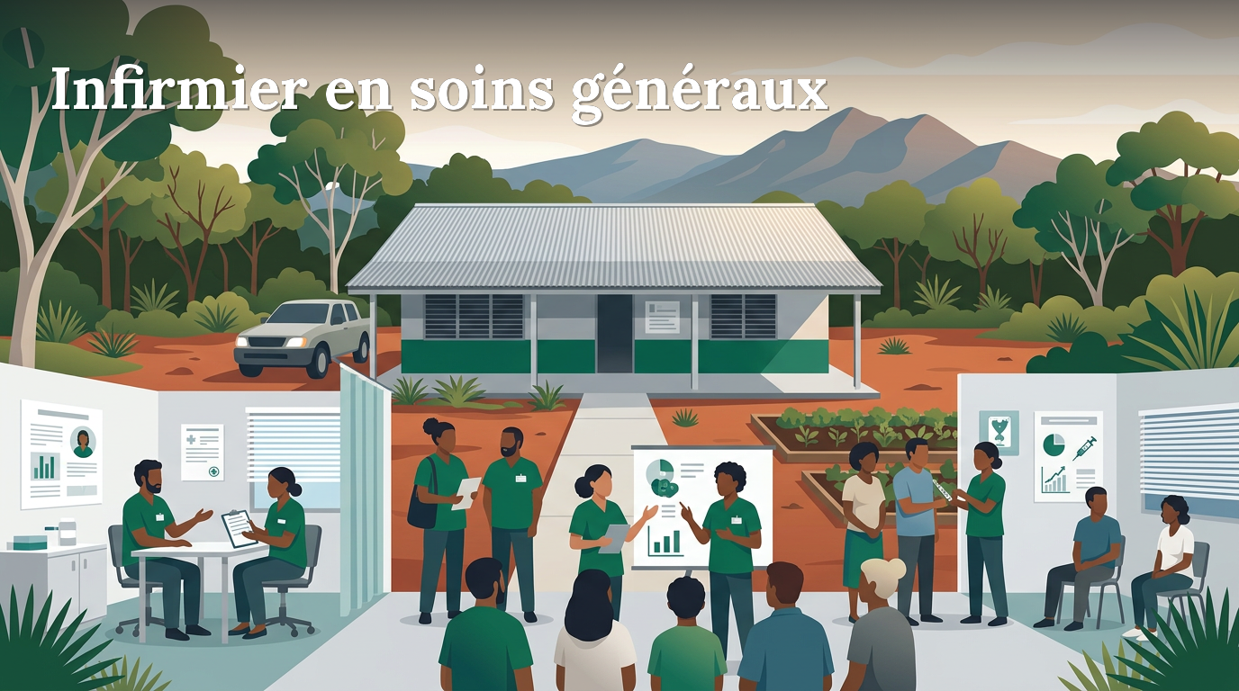 Illustration du poste : Infirmier(e) en soins généraux à Canala