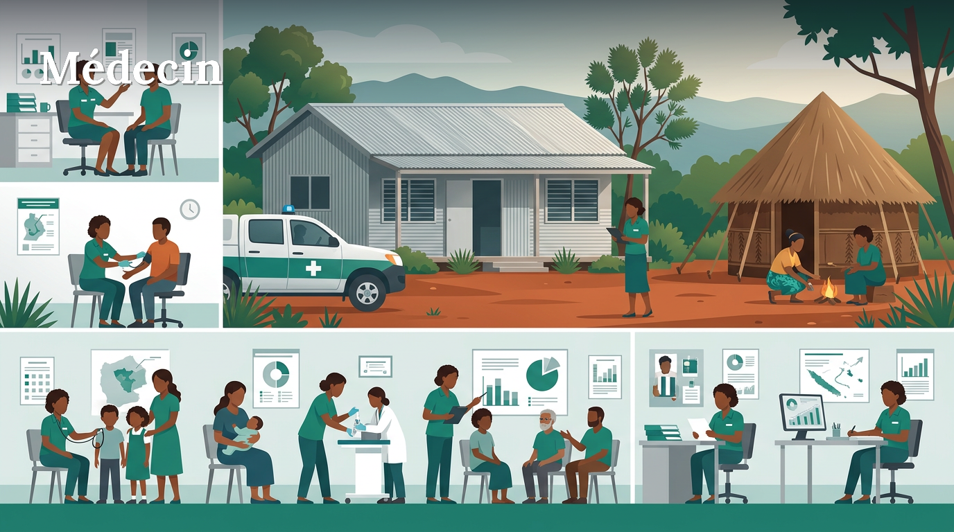 Illustration du poste : Médecin à Belep
