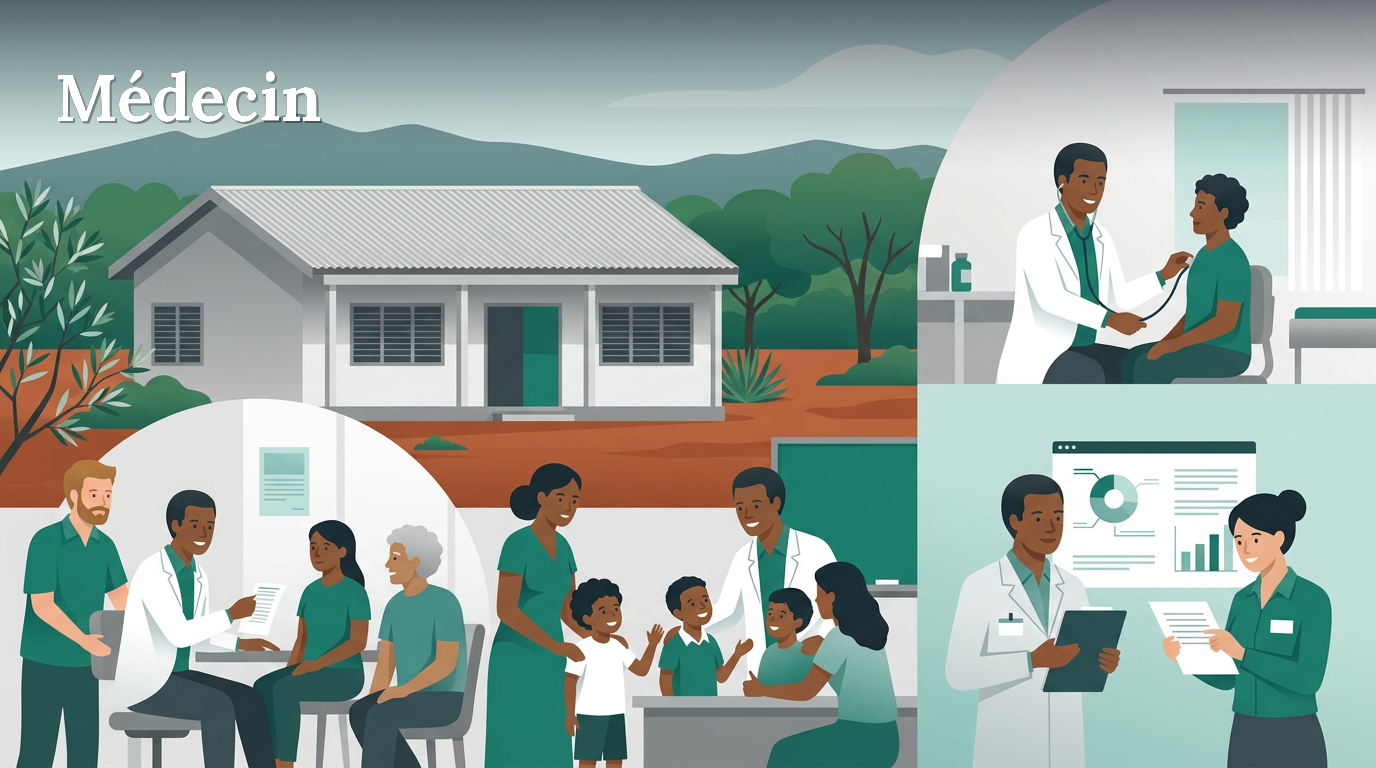 Illustration du poste : Médecin à Kouaoua