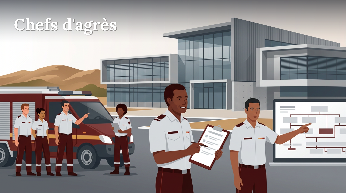 Illustration du poste : Chefs d'agrès