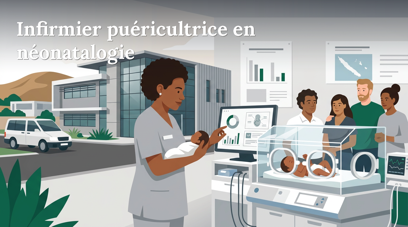 Illustration du poste : Infirmier(e)s puéricultrice en néonatalogie