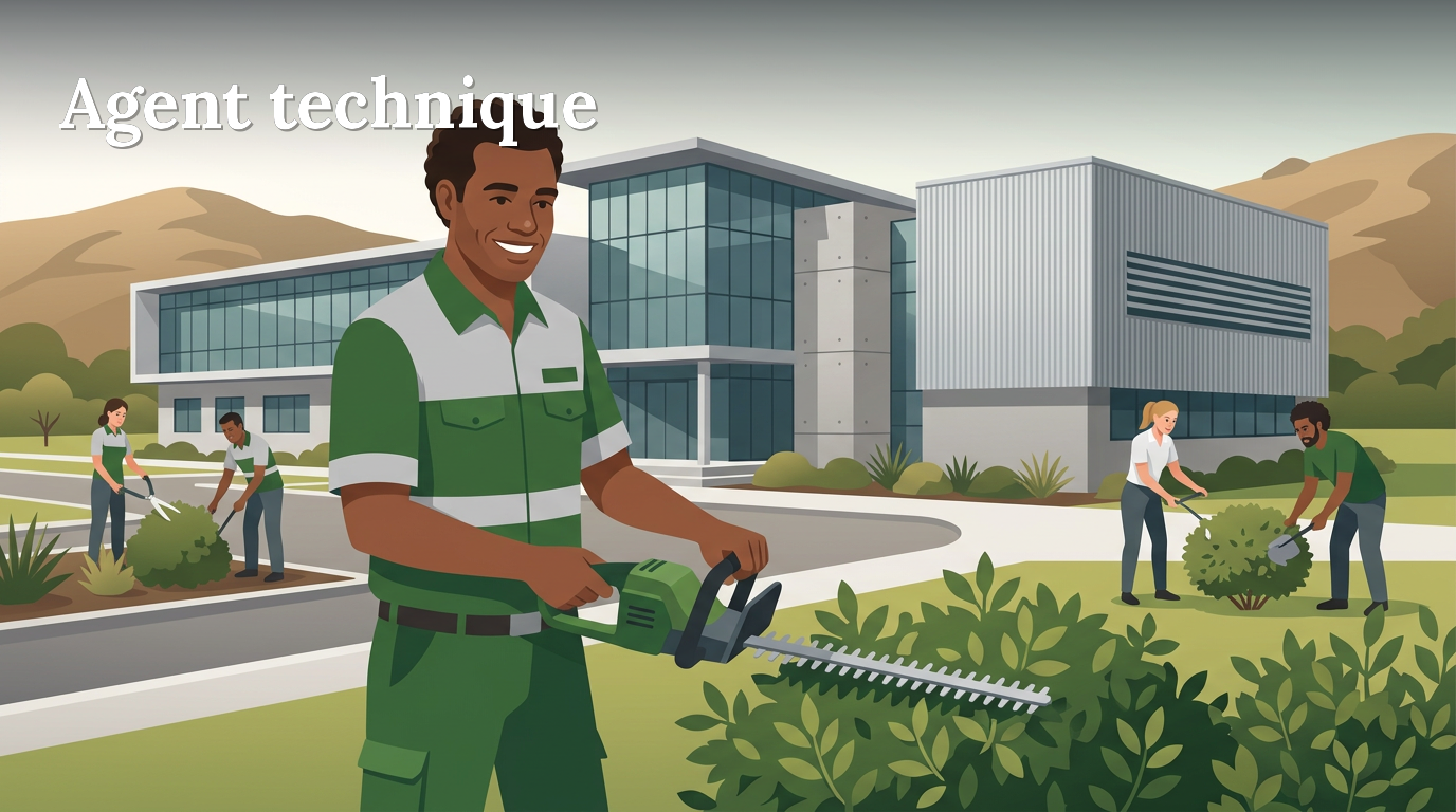 Illustration du poste : Agent technique au parc provincial Zoologique et Forestier Michel Corbasson
