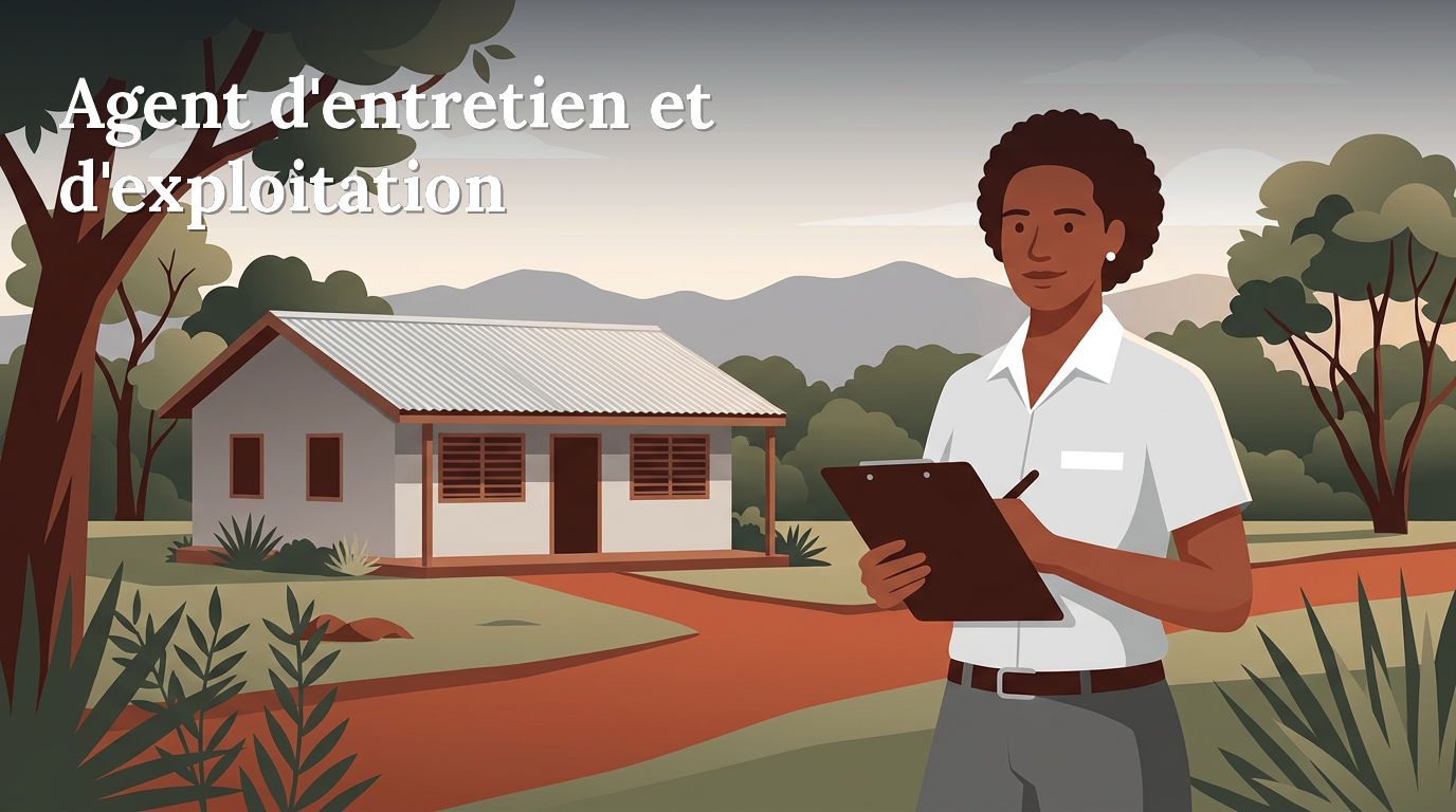 Illustration du poste : Agent d'entretien et d'exploitation