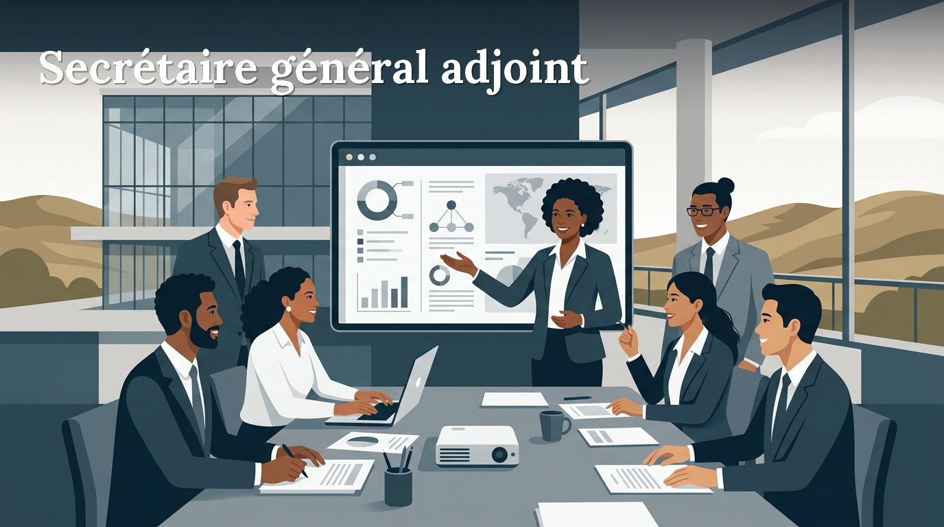 Illustration du poste : Secrétaire général adjoint chargé du développement et de l'épanouissement de la personne