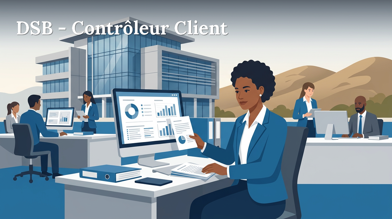 Illustration du poste : DSB - Contrôleur Client – Centre de Production Bancaire
