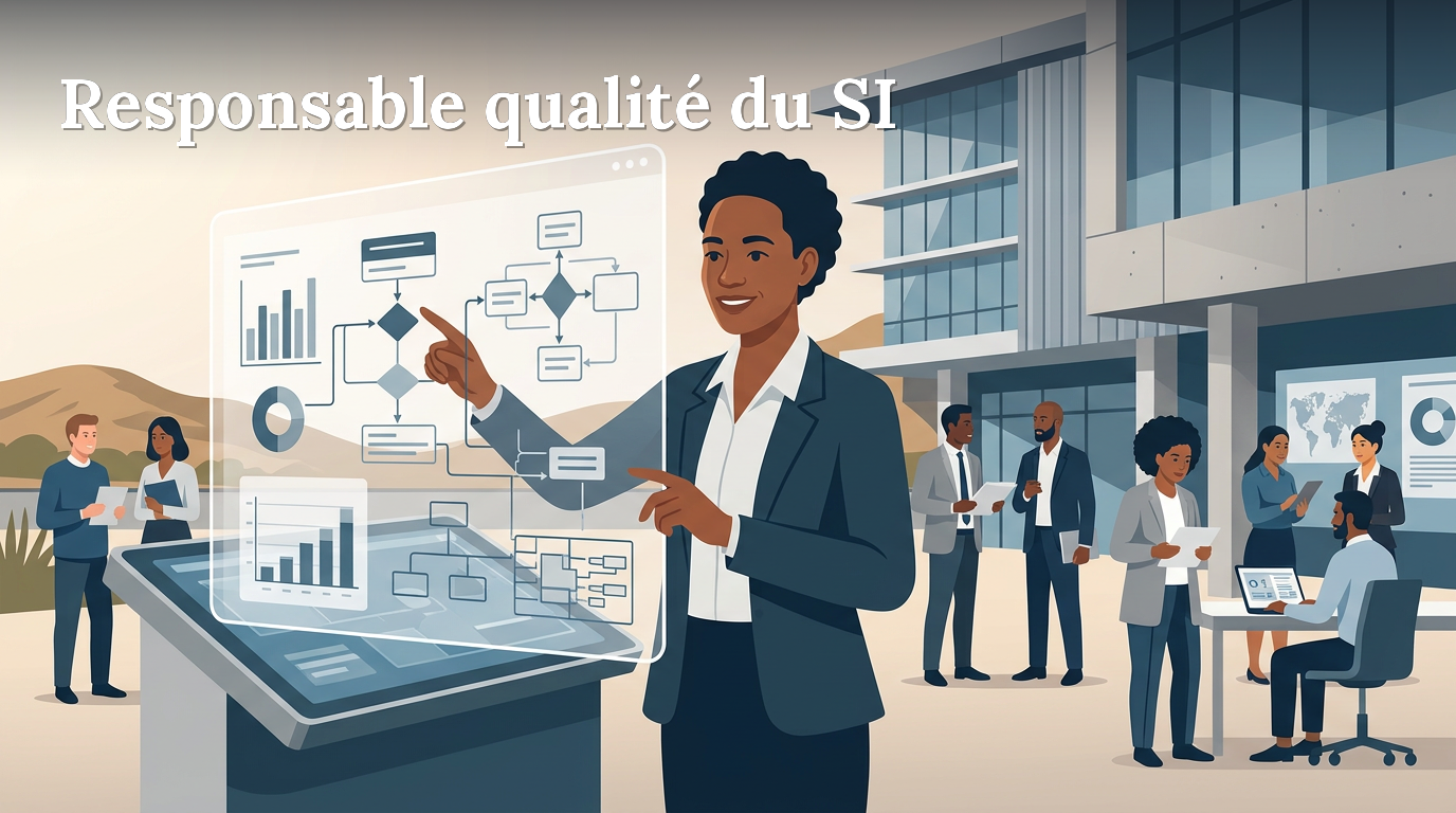 Illustration du poste : Responsable qualité du SI