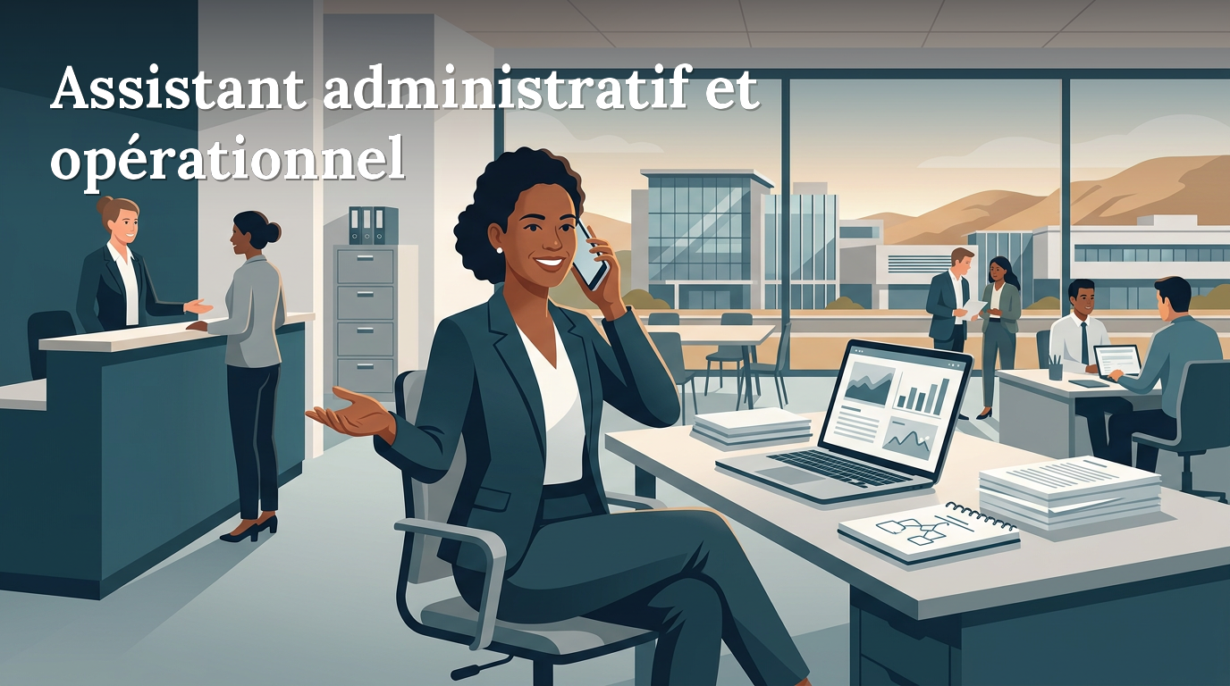 Illustration du poste : Assistant administratif et opérationnel - CSNOC