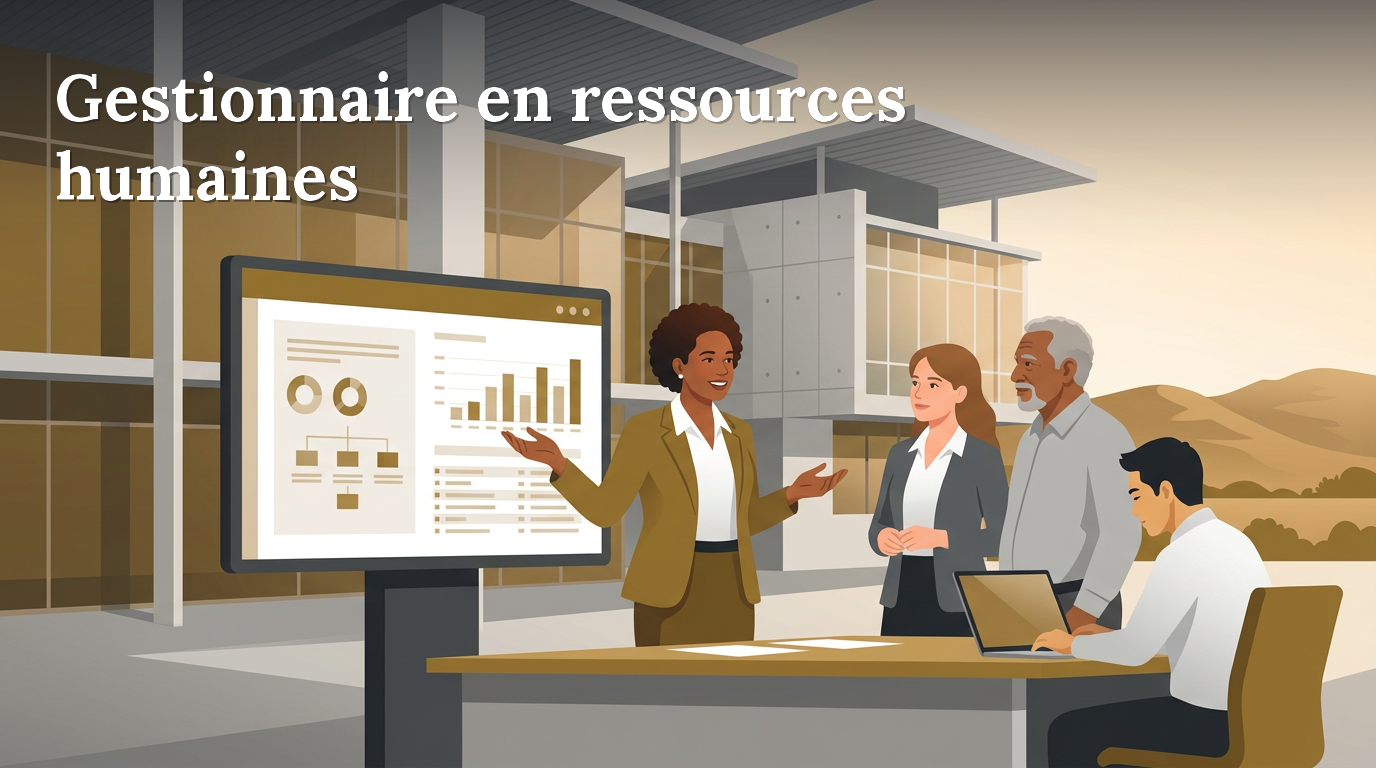 Illustration du poste : Gestionnaire en ressources humaines