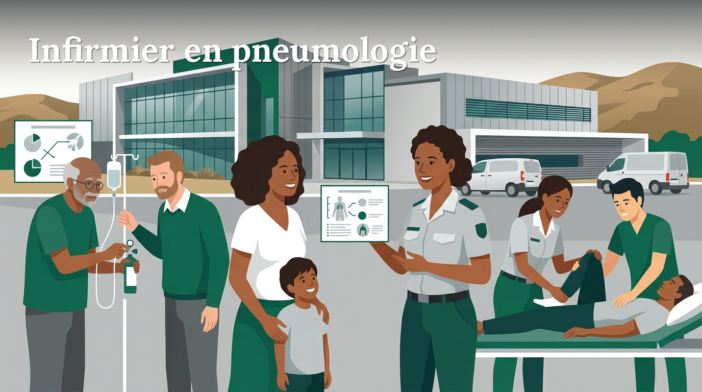 Illustration du poste : Infirmier(e)s en pneumologie