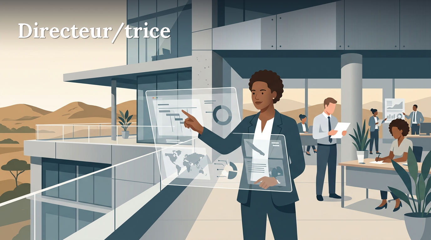 Illustration du poste : Directeur/trice