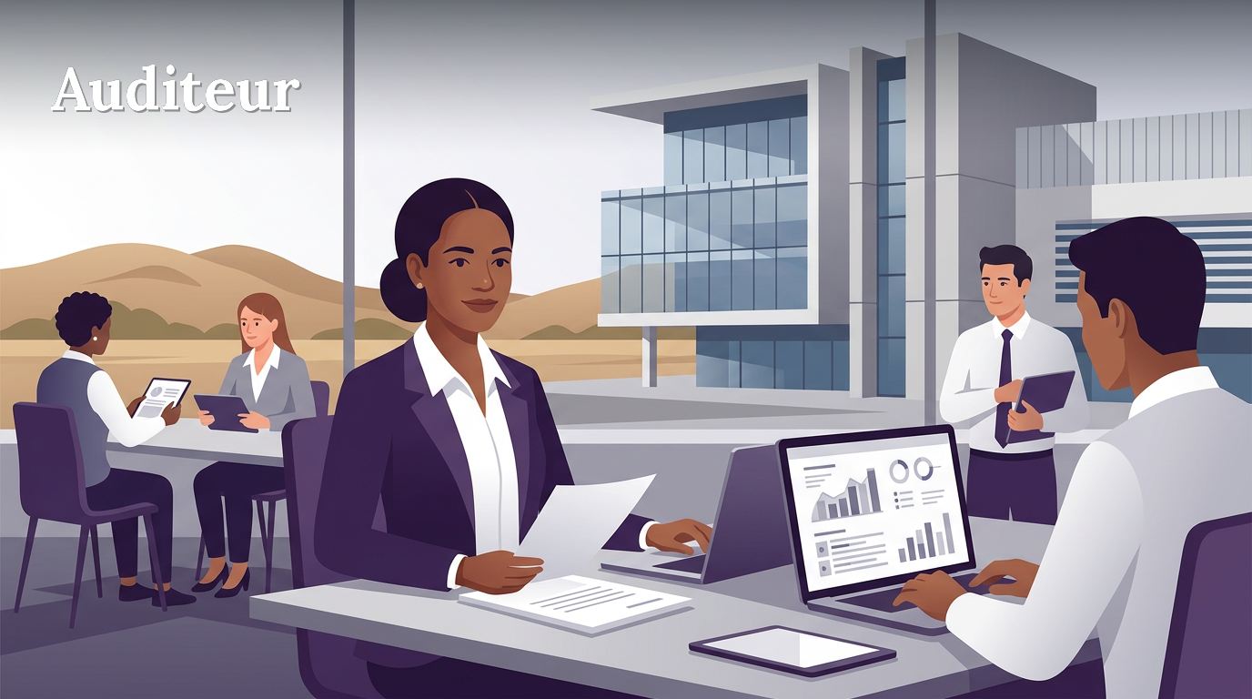 Illustration du poste : Auditeur
