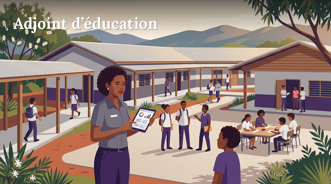 Illustration du poste : Adjoint(e) d’éducation – Koumac Dortoir garçons