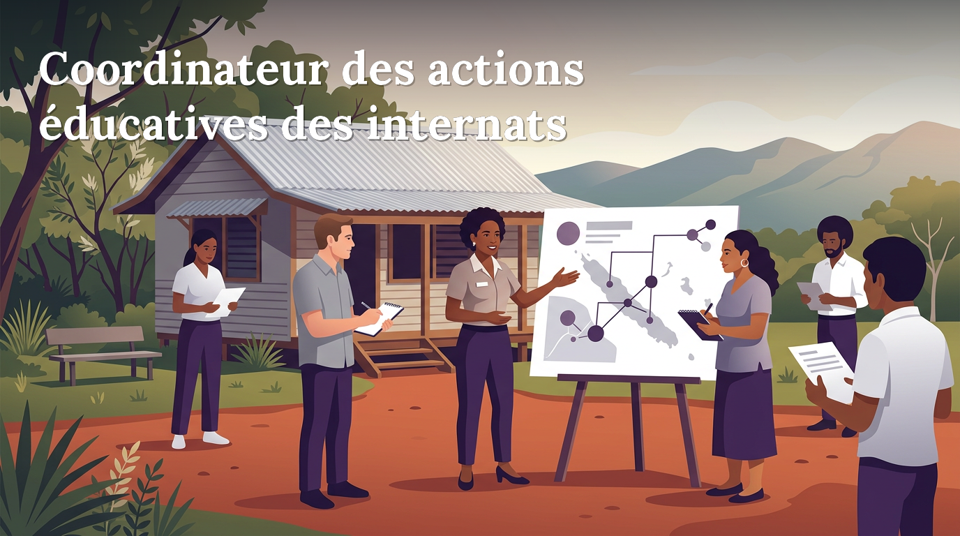 Illustration du poste : Coordinateur des actions éducatives des internats