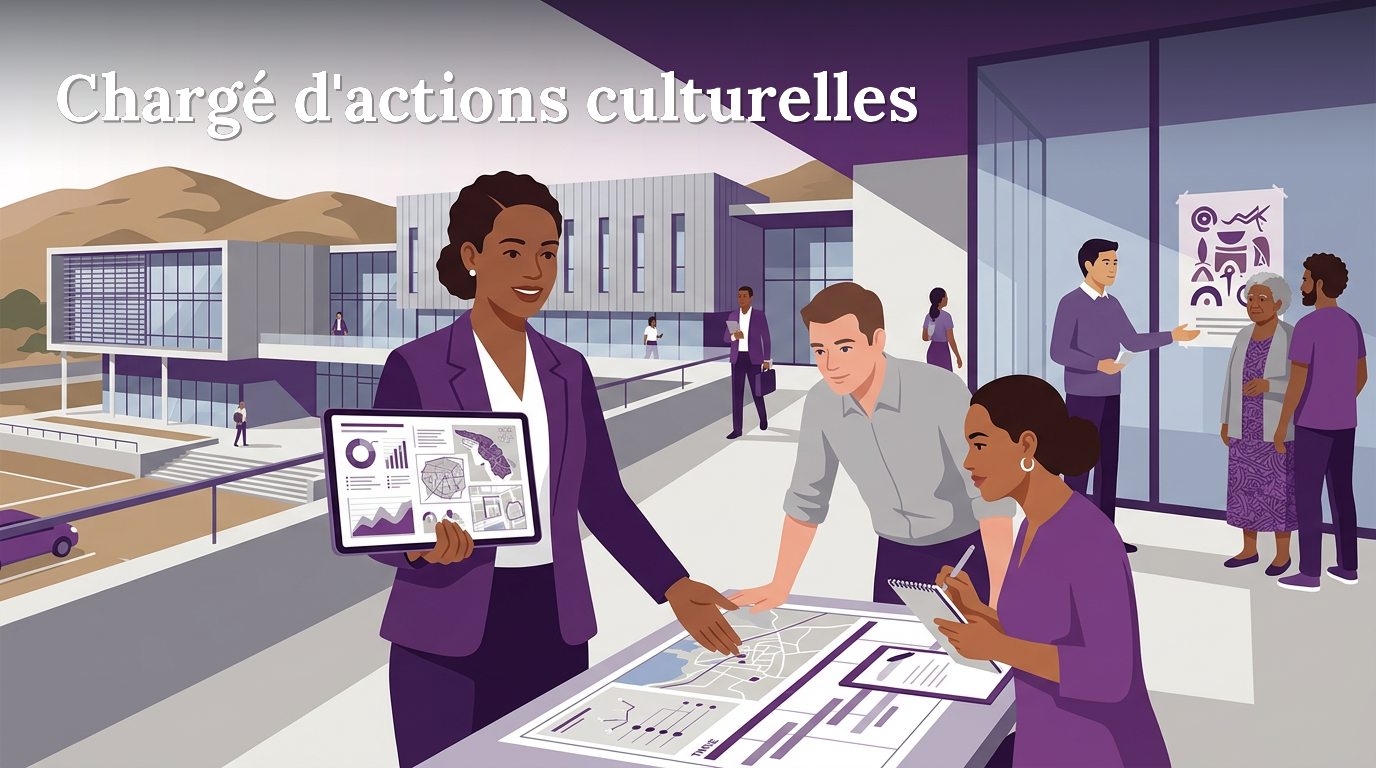 Illustration du poste : Chargé(e) d'actions culturelles