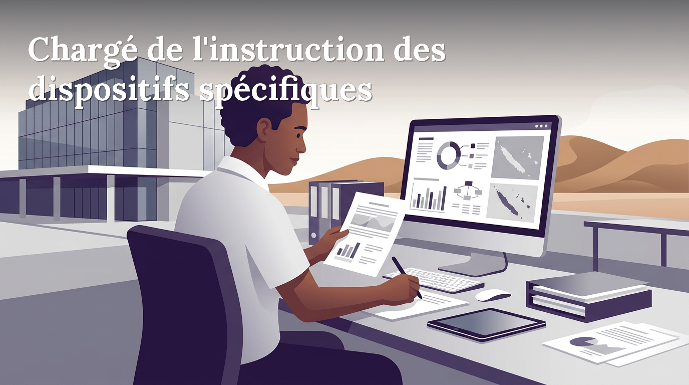 Illustration du poste : Chargé(e) de l'instruction des dispositifs spécifiques