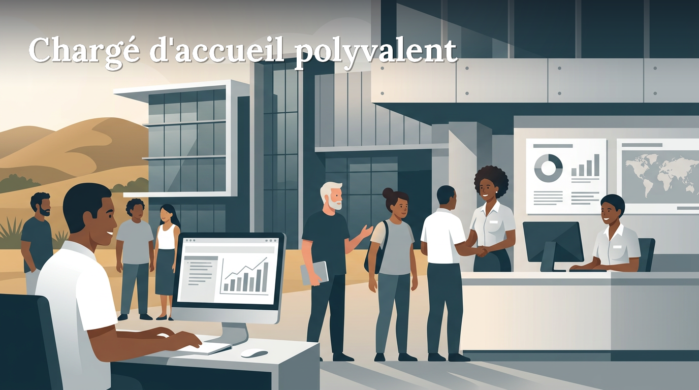 Illustration du poste : Chargé d'accueil polyvalent