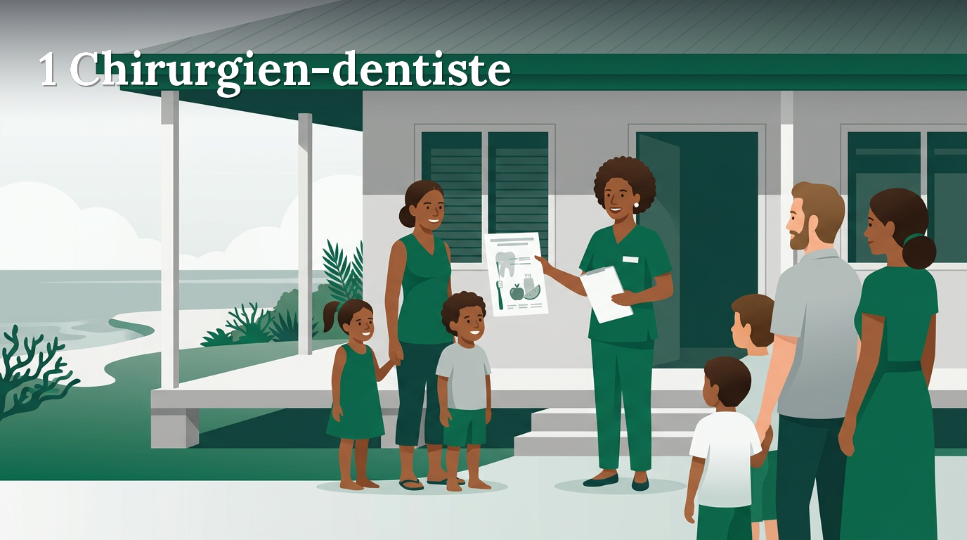 Illustration du poste : 1 Chirurgien-dentiste