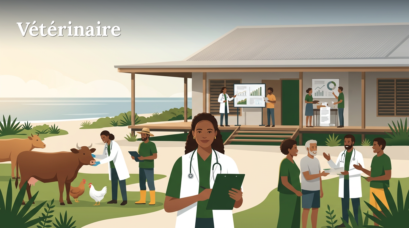 Illustration du poste : Vétérinaire - Chargé de filière « productions animales »