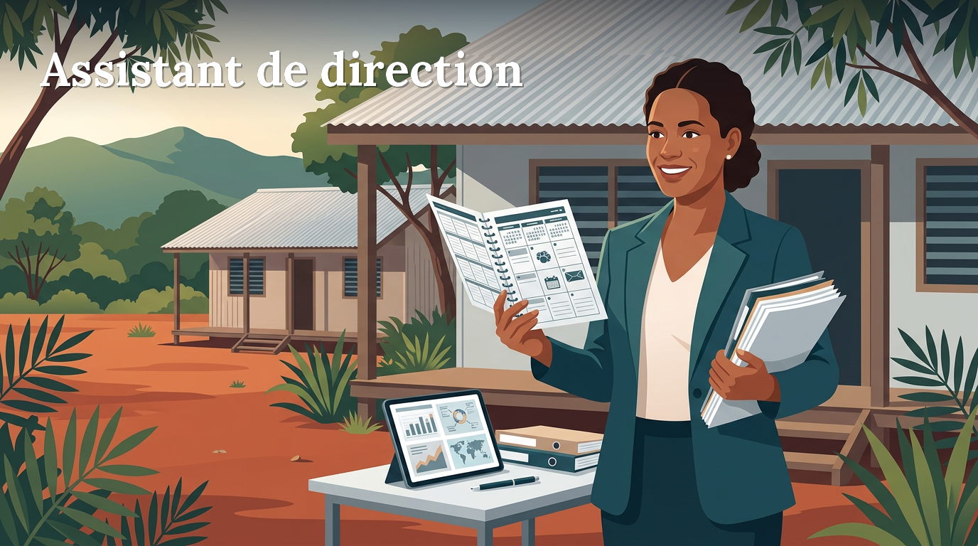 Illustration du poste : Assistant de direction à Koné