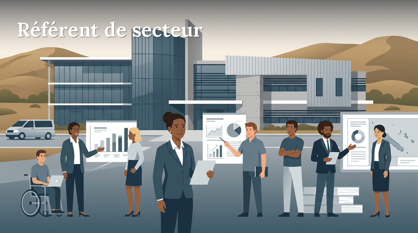 Illustration du poste : Référent de secteur