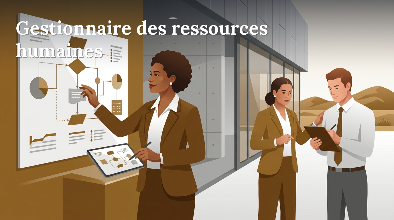 Illustration du poste : Gestionnaire des ressources humaines
