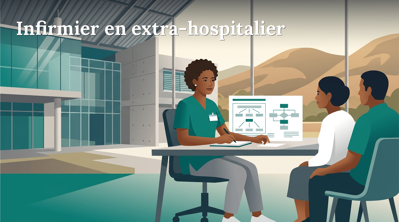 Illustration du poste : Infirmier(e) en extra-hospitalier