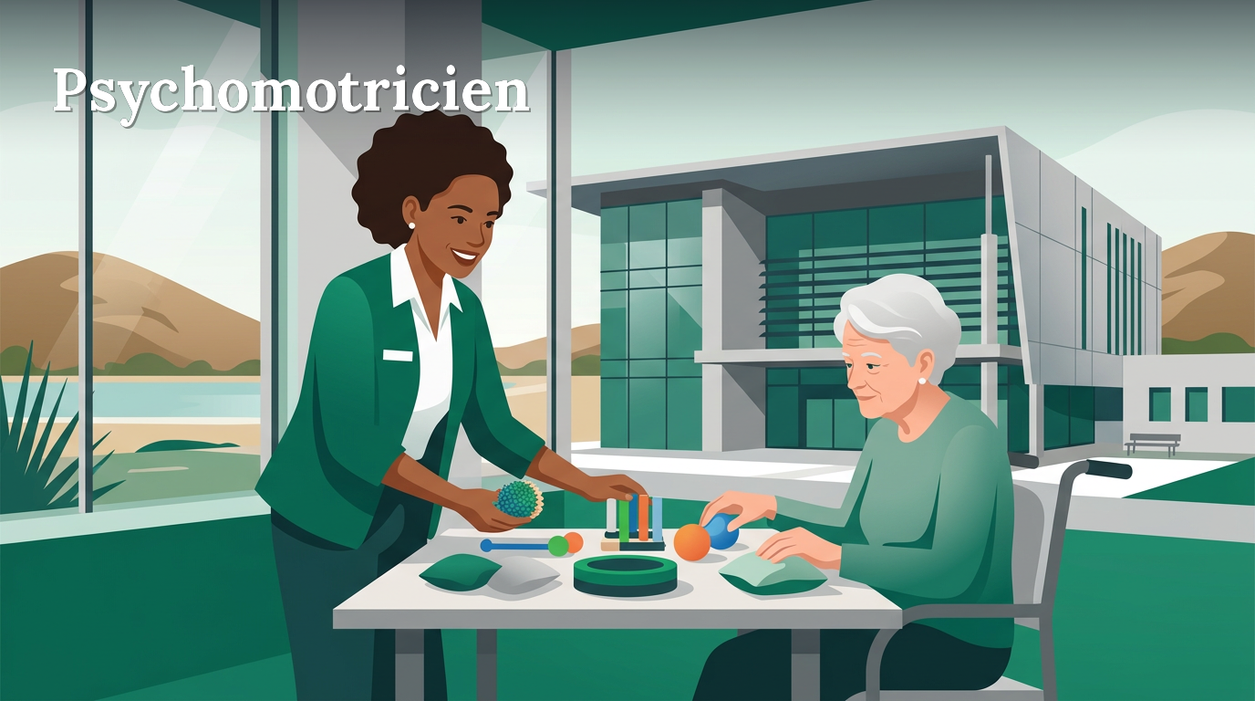 Illustration du poste : Psychomotricien(ne)