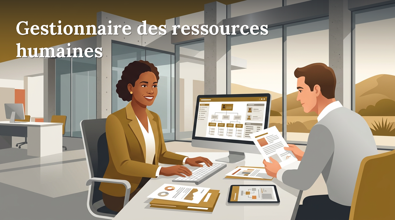 Illustration du poste : Gestionnaire des ressources humaines