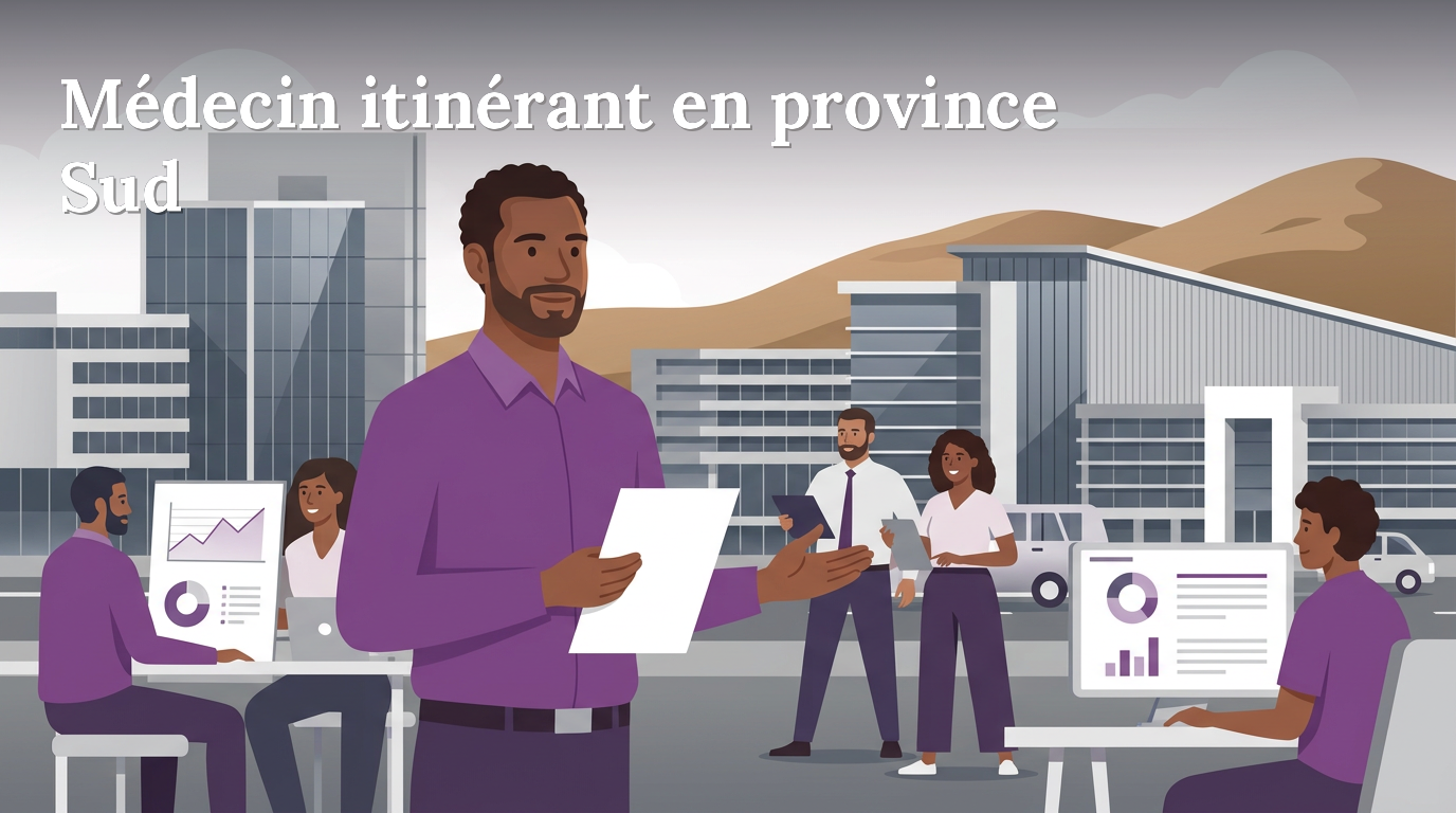 Illustration du poste : Médecin itinérant en province Sud