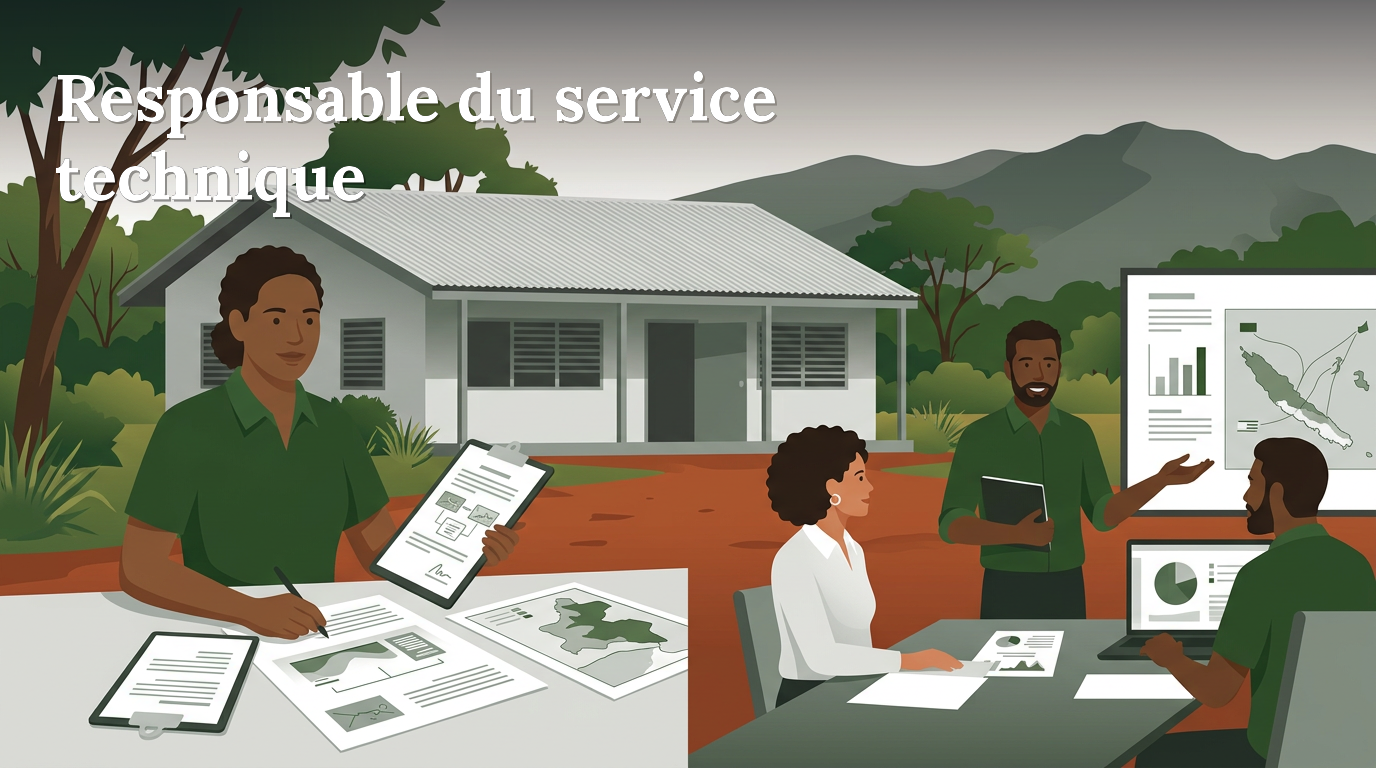 Illustration du poste : Responsable du service technique