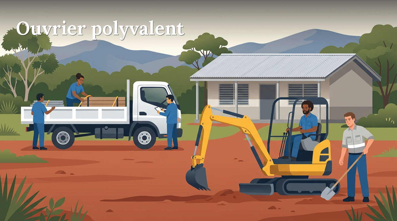 Illustration du poste : Ouvrier polyvalent