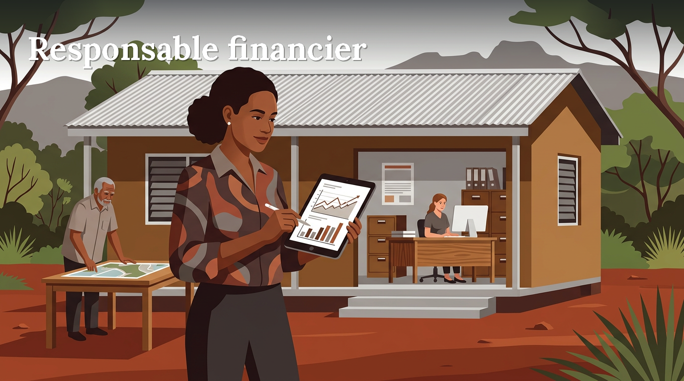 Illustration du poste : Responsable financier