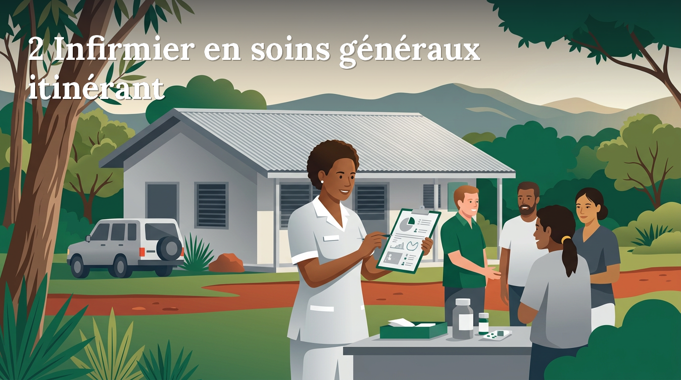 Illustration du poste : 2 Infirmier(e)s en soins généraux itinérant