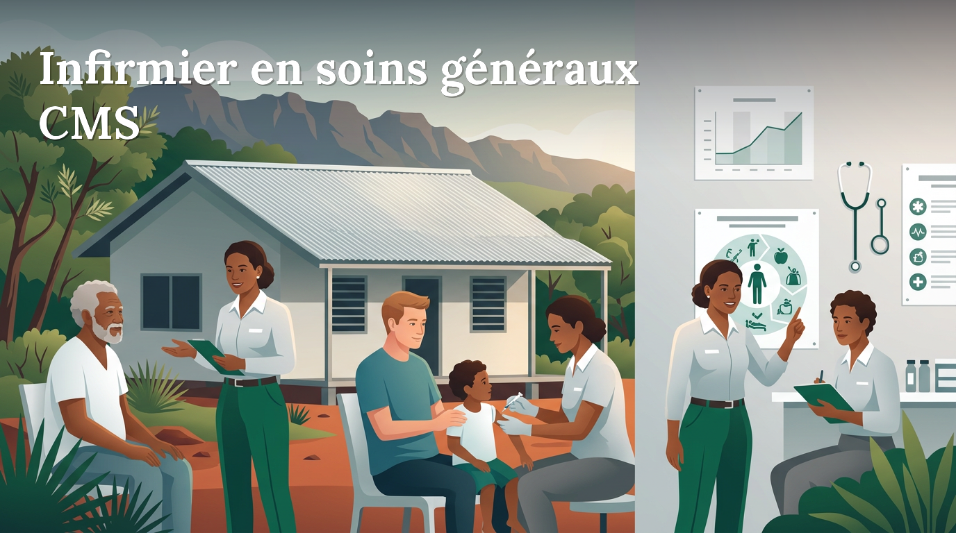 Illustration du poste : Infirmier(e) en soins généraux CMS de HIENGHENE