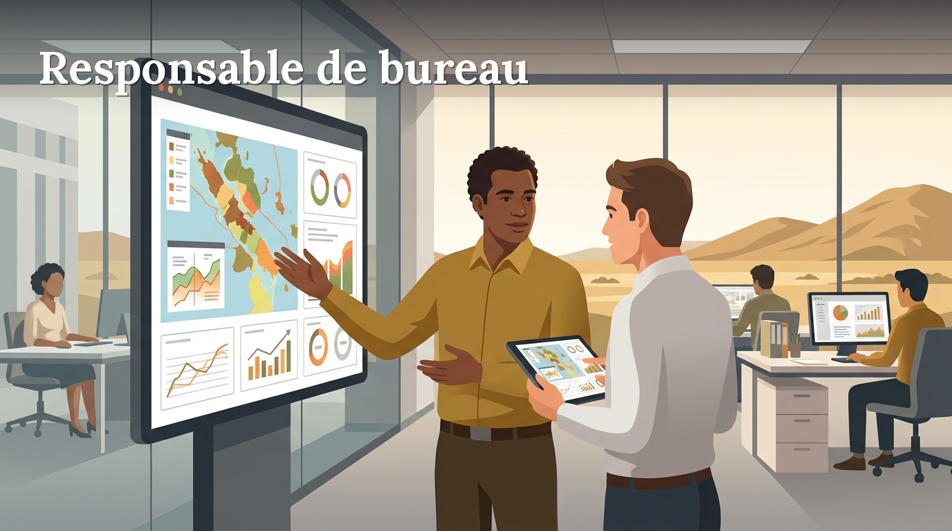 Illustration du poste : Responsable de bureau