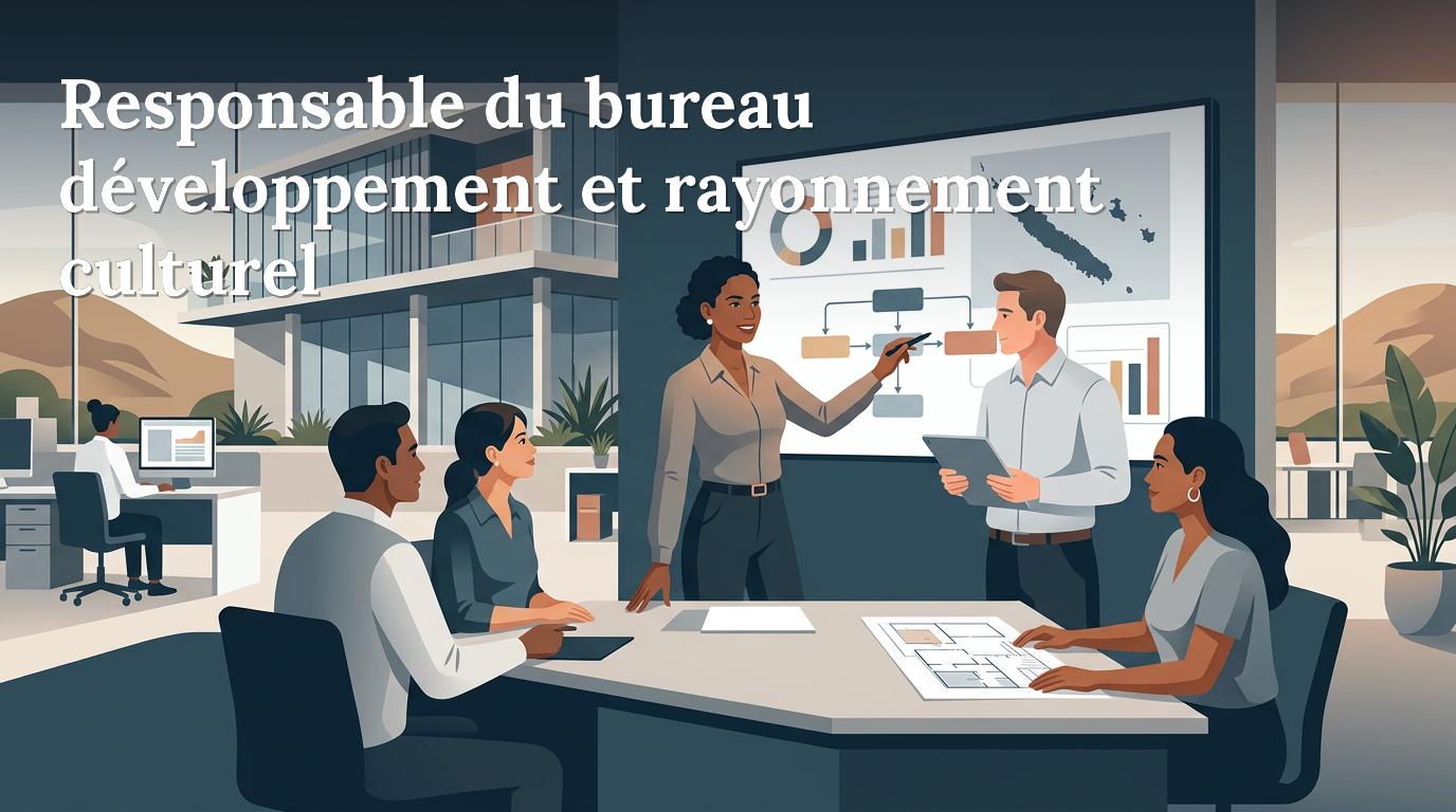 Illustration du poste : Responsable du bureau développement et rayonnement culturel