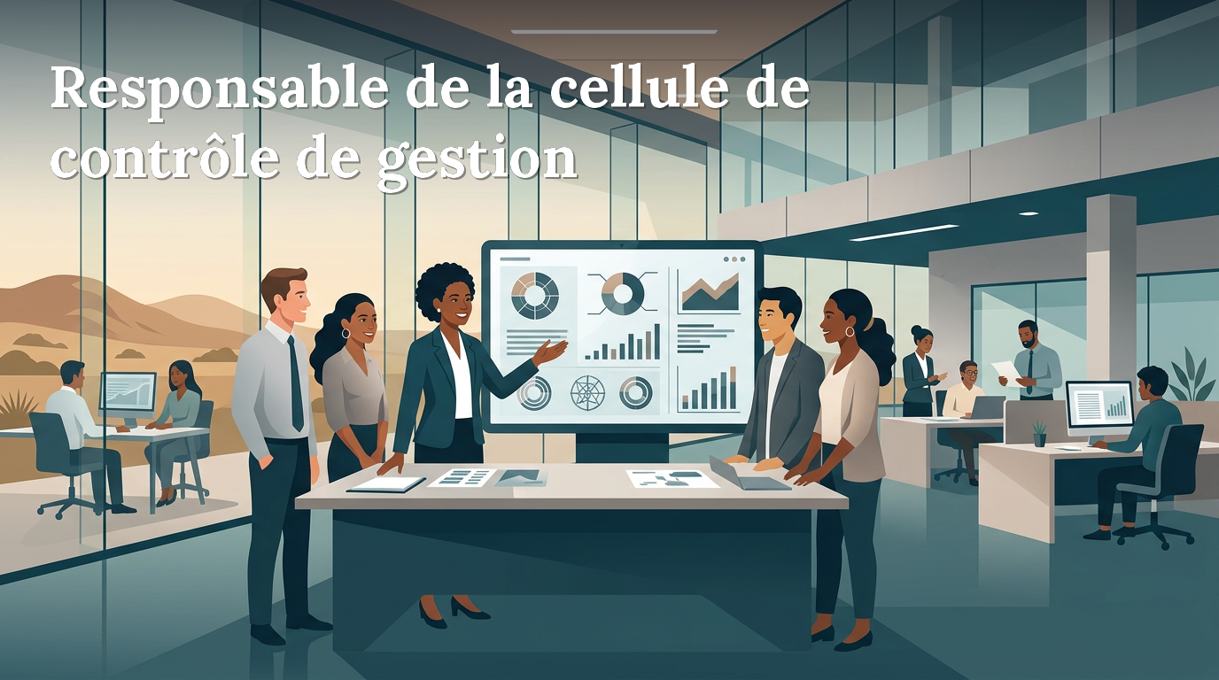 Illustration du poste : Responsable de la cellule de contrôle de gestion