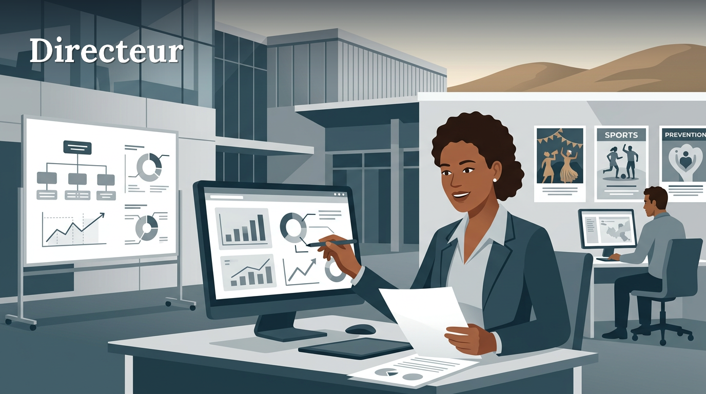 Illustration du poste : Directeur (trice)