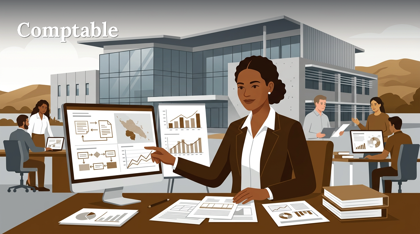 Illustration du poste : Comptable