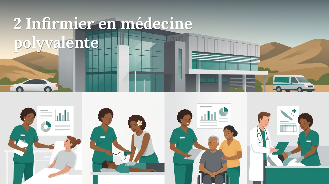 Illustration du poste : 2 Infirmier(e)s en médecine polyvalente