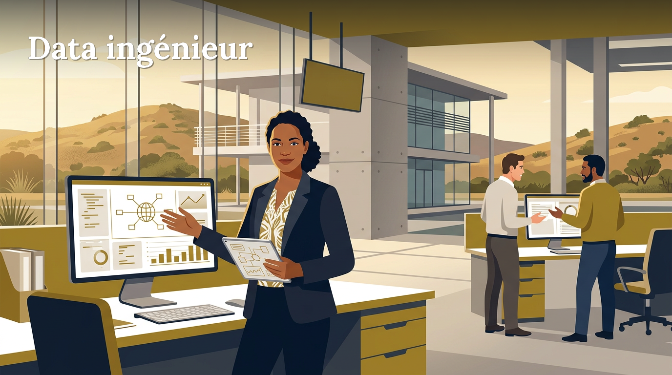 Illustration du poste : Data ingénieur