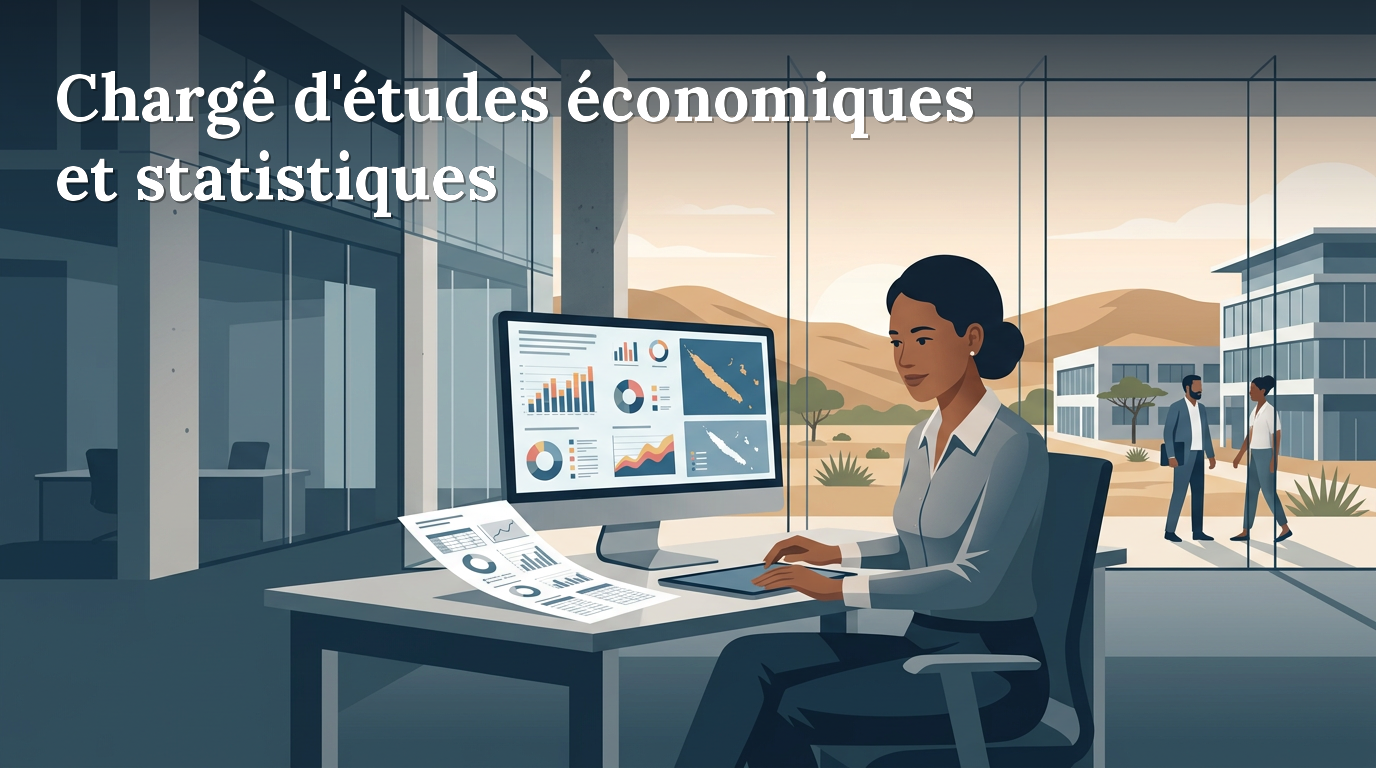 Illustration du poste : Chargé d'études économiques et statistiques