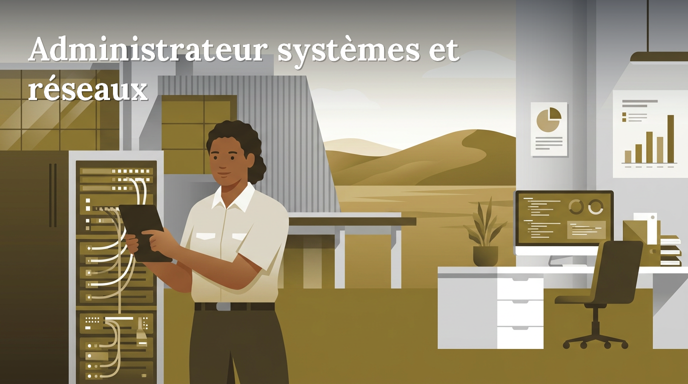 Illustration du poste : Administrateur systèmes et réseaux