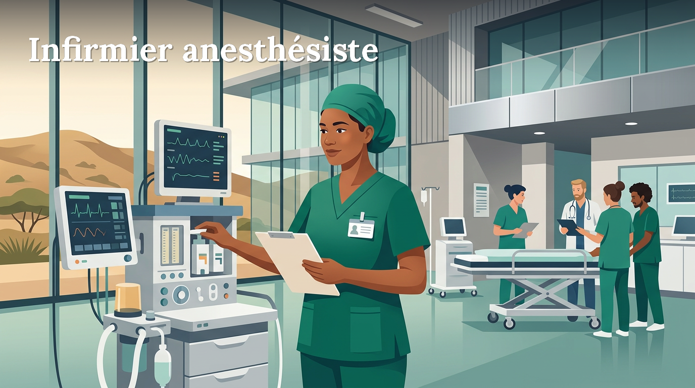Illustration du poste : Infirmier(e) anesthésiste