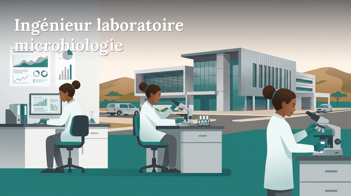 Illustration du poste : Ingénieur laboratoire microbiologie