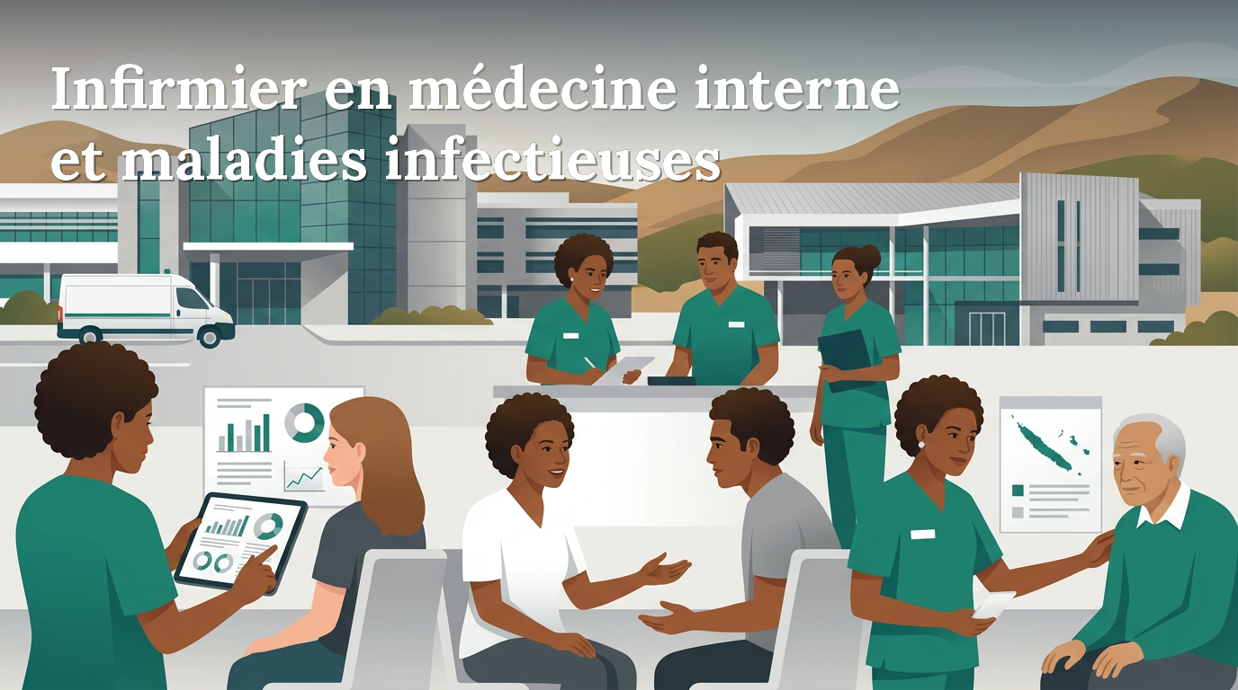 Illustration du poste : Infirmier(e) en médecine interne et maladies infectieuses